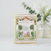 「Eau de Fleurのd'Orangeのヴィグネット ポストカード (スタンド正面)