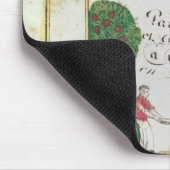 「Eau de Fleurのd'Orangeのヴィグネット マウスパッド (コーナー)