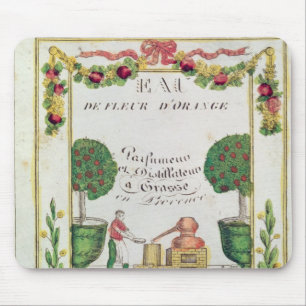 「Eau de Fleurのd'Orangeのヴィグネット マウスパッド