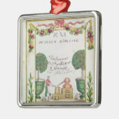 「Eau de Fleurのd'Orangeのヴィグネット メタルオーナメント (左)