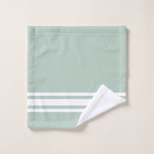 Eau de Nil Bathの装飾 ウォッシュタオル (ウォッシュタオル)