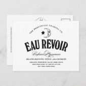 Eau Revoir – ポストカード (正面/裏面)