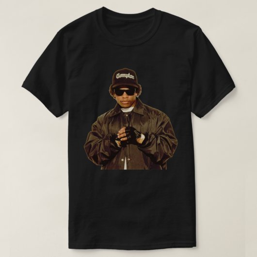 Eazy Eのギャングスタラップ（90年代） Tシャツ (デザイン正面)