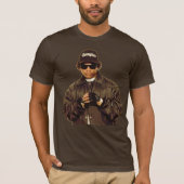 Eazy Eギャングスタラップ90年代 Tシャツ (正面)