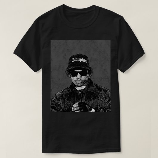 Eazy-Eラッパー Tシャツ (デザイン正面)