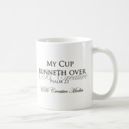 EBの創造的な媒体- MyCupRunnethOver コーヒーマグカップ