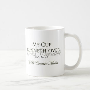 EBの創造的な媒体- MyCupRunnethOver コーヒーマグカップ