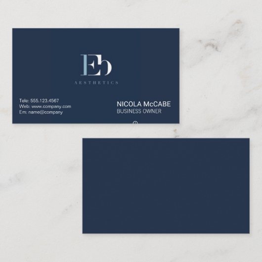 EB美学 名刺 (正面/裏面)