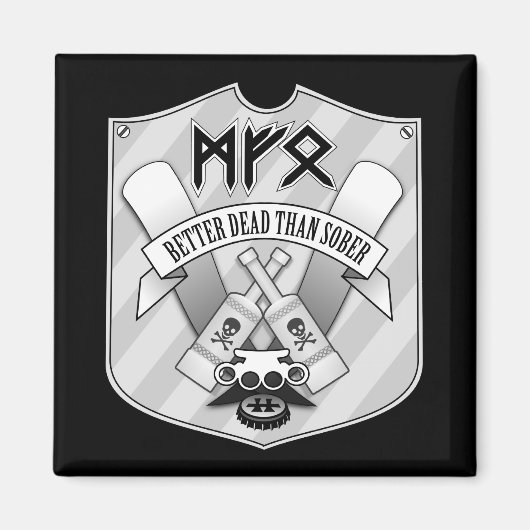 EB - Metal Shield Magnet マグネット (正面)