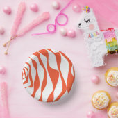 EbbとFlow 4 （オレンジと白） ペーパーボウル (パーティー)