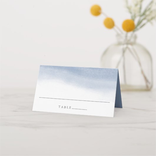 Ebbタイドコースタルブルーウォーター色 プレイスカード (正面)