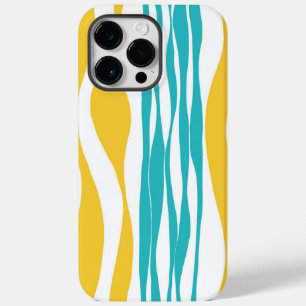Ebb and Flow -ターコイズと黄色 Case-Mate iPhone 14 Pro Maxケース