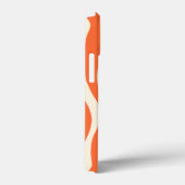 Ebb and Flow – ピンク、オレンジ、クリーム Case-Mate iPhoneケース (裏面 / 右)