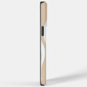 Ebb and Flow – 白、砂、パームグリーン Case-Mate iPhoneケース (裏面 / 右)