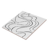 Ebb and Flow 2 – 白黒 タイル (側面)