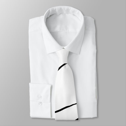 Ebb and Flow 2 – 白黒 ネクタイ (タイ)