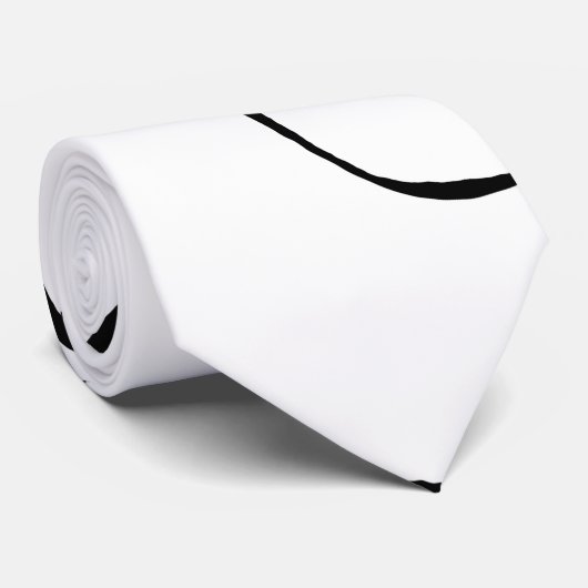 Ebb and Flow 2 – 白黒 ネクタイ (ロール)