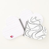 Ebb and Flow 2 – 白黒 ノートブック (内部)