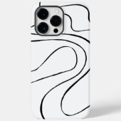 Ebb and Flow 2 – 白黒 Case-Mate iPhoneケース (裏面)