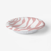 Ebb and Flow 4 – ピンクと白 ペーパーボウル (傾斜あり)