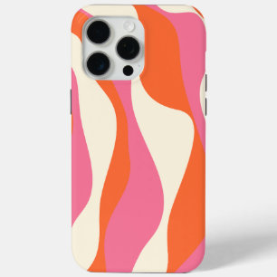 Ebb and Flow 4 – ピンク、オレンジ、クリーム iPhone 15 Pro Maxケース