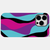 Ebb and Flow 4 – ピンク、紫、青、黒 Case-Mate iPhoneケース (裏面 (横))