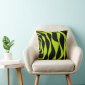 Ebb and Flow 4 – ライムグリーン クッション (椅子)