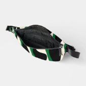 Ebb and Flow 4 in Green, Cream and Black ファニーパック (見開き)