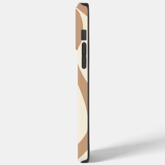 Ebb and Flow 4 in Tan and Cream Case-Mate iPhoneケース (裏面 / 左)