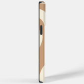 Ebb and Flow 4 in Tan and Cream Case-Mate iPhoneケース (裏面 / 右)
