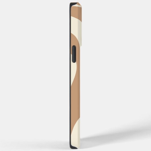 Ebb and Flow 4 in Tan and Cream Case-Mate iPhoneケース (裏面 / 右)