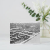 Ebbetsフィールドに駐車された自動車 ポストカード (スタンド正面)