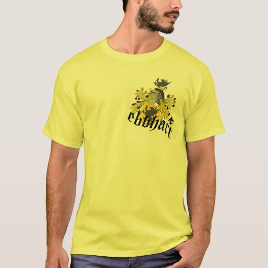 Ebbhartの新しい黄色 Tシャツ (正面)