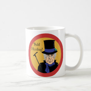 Ebenezer Scrooge Bah! ばかばかしい! コーヒーマグカップ