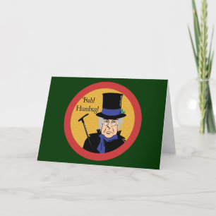 Ebenezer Scrooge Bah! ばかばかしい! シーズンカード