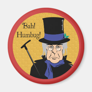 Ebenezer Scrooge Bah! ばかばかしい! マグネット