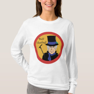 Ebenezer Scrooge Bah! ばかばかしい! Tシャツ