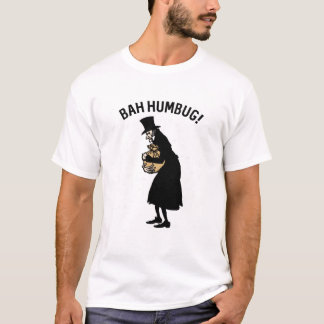 Ebenezer Scrooge Bah Humbug ShirtRetro Christmas  Tシャツ