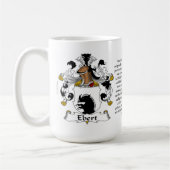 Ebert、起源、意味および頂上 コーヒーマグカップ (左)