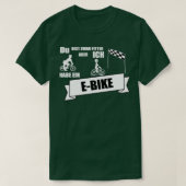 EBike stolz lustig Tシャツ (デザイン正面)