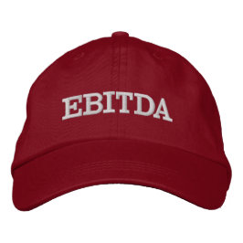 EBITDA 面白い 財務 定義 刺繍 ハット