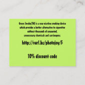 Ebizの名刺 名刺 (裏面)