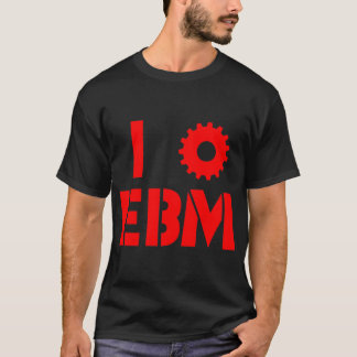 EBMが大好き 赤 Tシャツ