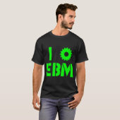 EBMグリーン大好き Tシャツ (正面フル)