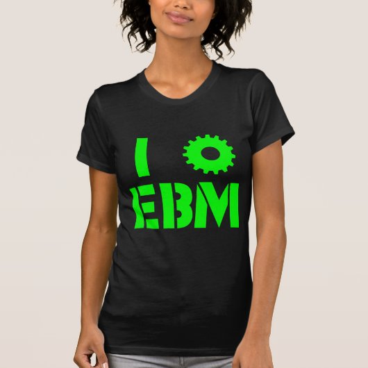 EBMグリーン大好き Tシャツ (正面)