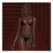 Ebony Eyes フォトプリント (正面)