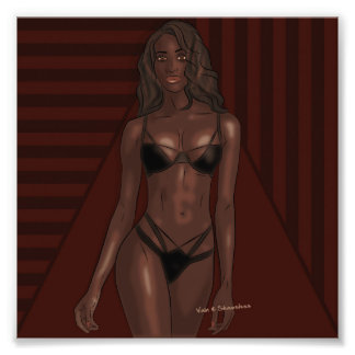 Ebony Eyes フォトプリント