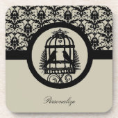 Ebony Lovebird Cage Coaster コースター (正面)