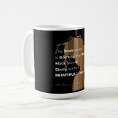 Ebony woman, Coffee Mug コーヒーマグカップ (正面左)