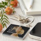 Ebony woman, key chain キーホルダー (正面右)